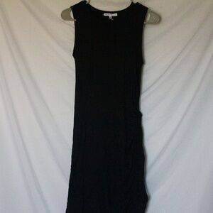 Antistar Black Midi Dress – Size Small, Soft Fabric, Perfect for Layering